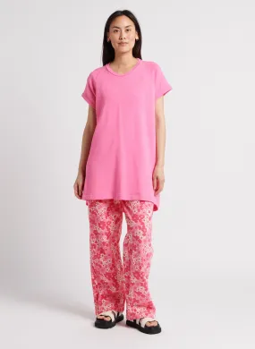 AMERICAN VINTAGE  Robe courte col rond hapylife - Rose