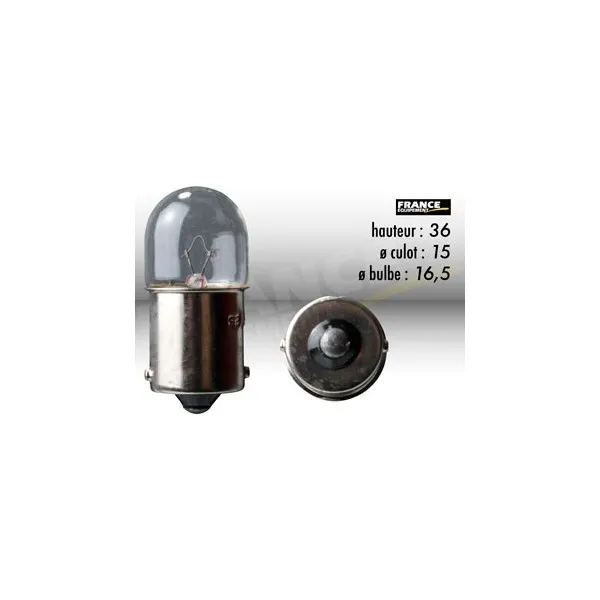  AMPOULE TEMOIN BA15S 12V5W 