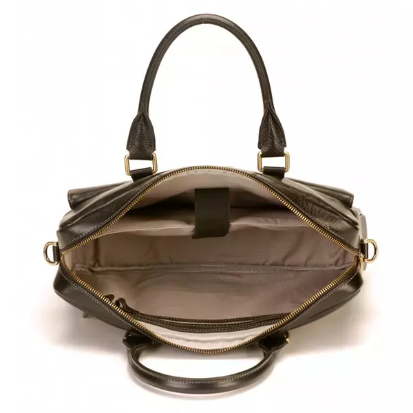 Arthur & Aston - porte-document style vintage Ulysse noir