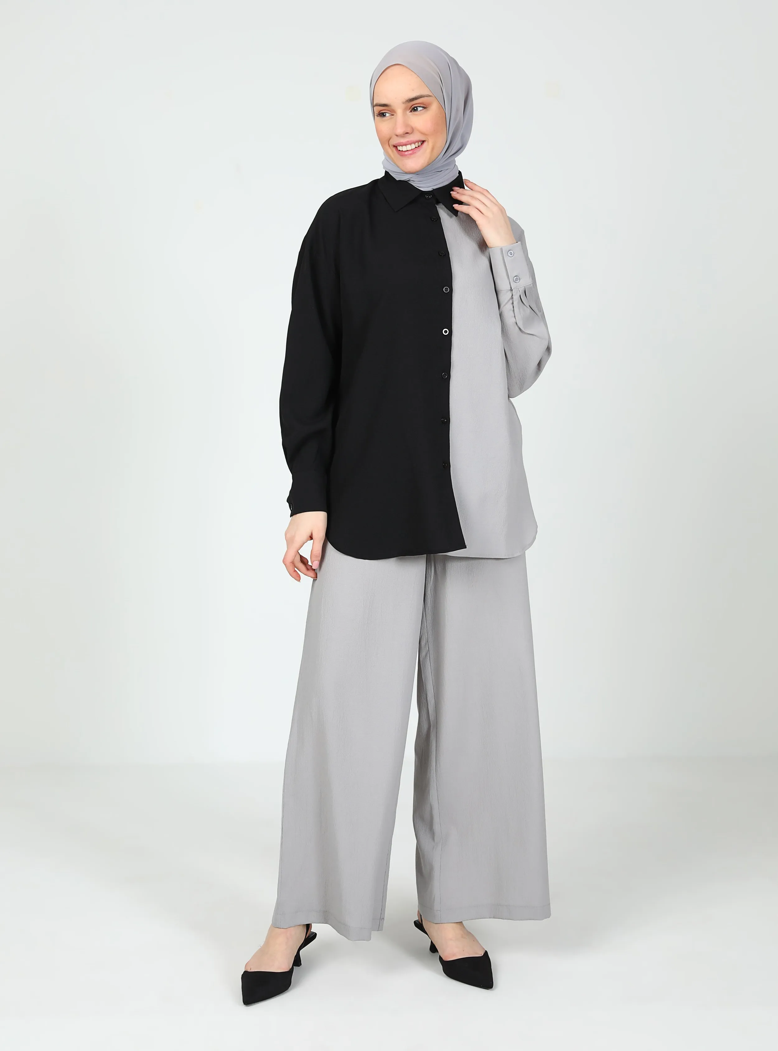Black - Gray - Blouses