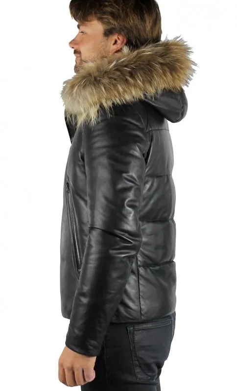 Blouson Cuir Giorgio Clyde