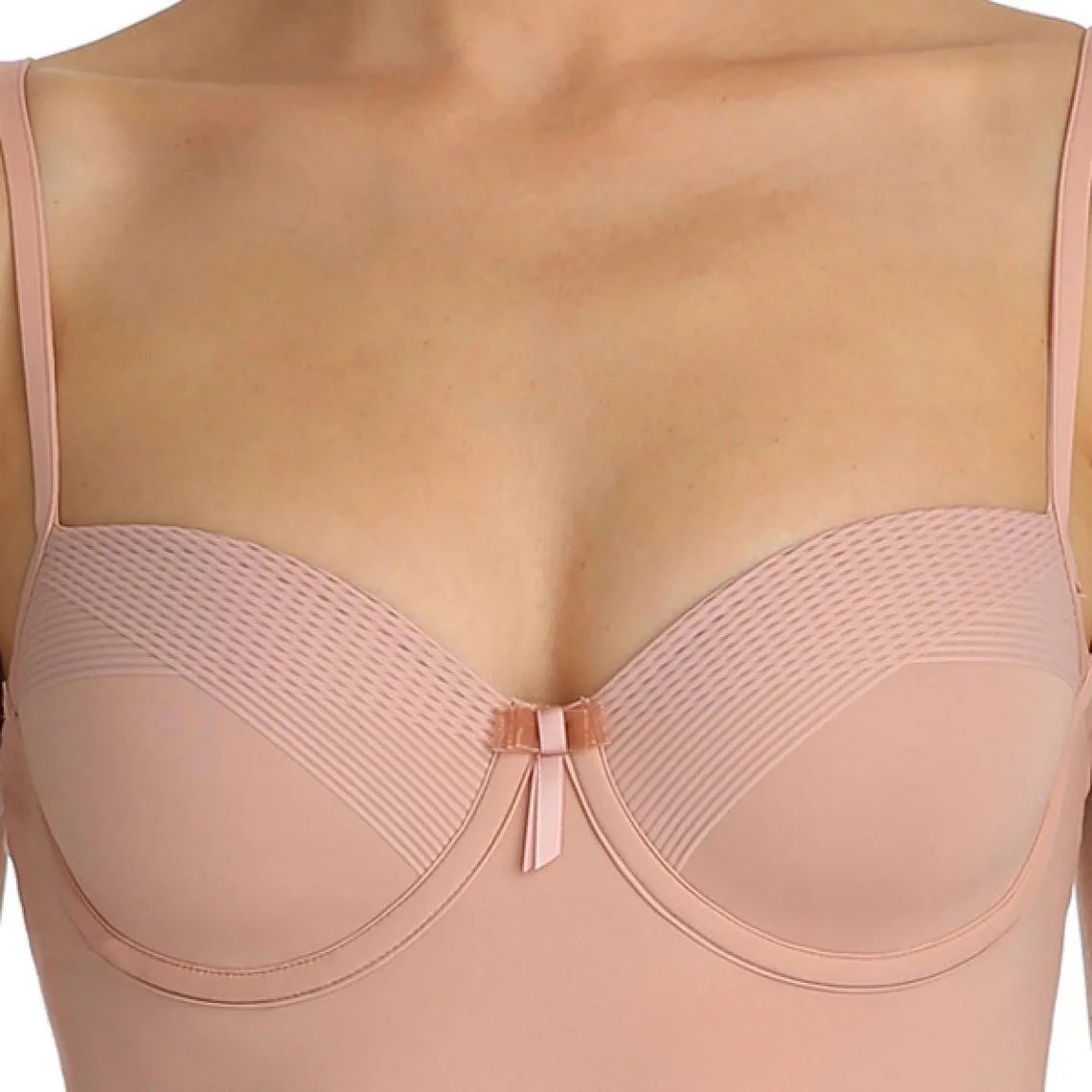Body avec armatures rose poudré Marie Jo | 3 Suisses