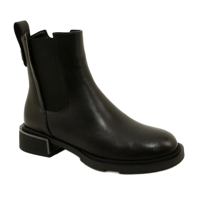 Bottines Filippo DBT4062/23 BK noires le noir