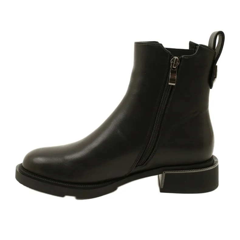 Bottines Filippo DBT4062/23 BK noires le noir