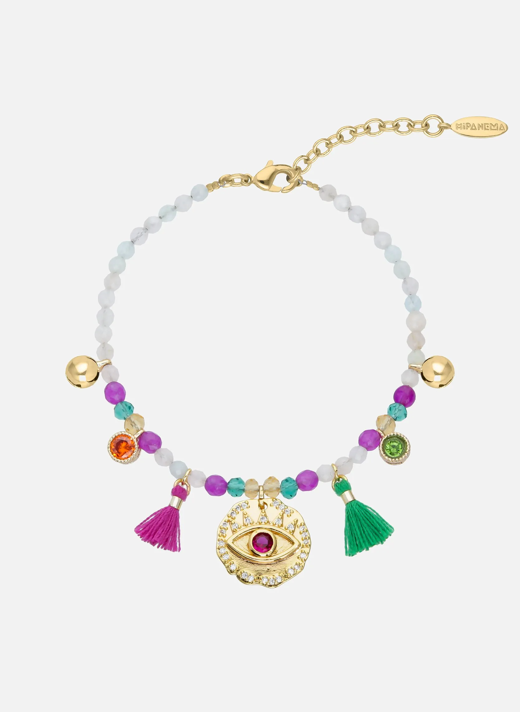 BRACELET MéDAILLE FRISBEE - HIPANEMA pour FEMME | Printemps