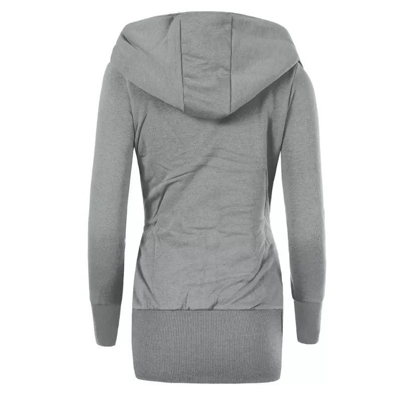 Cardigan polaire à capuche pour femmes