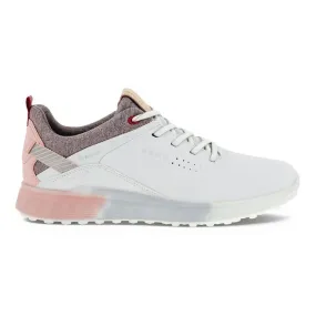 Chaussures de golf Ecco S-Three Blanc/Rose Women