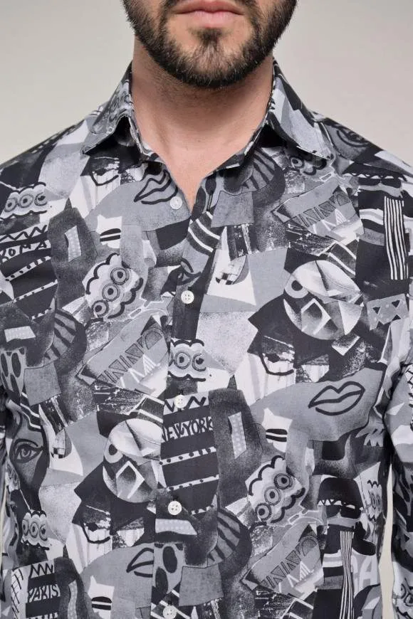 Chemise Black Picasso