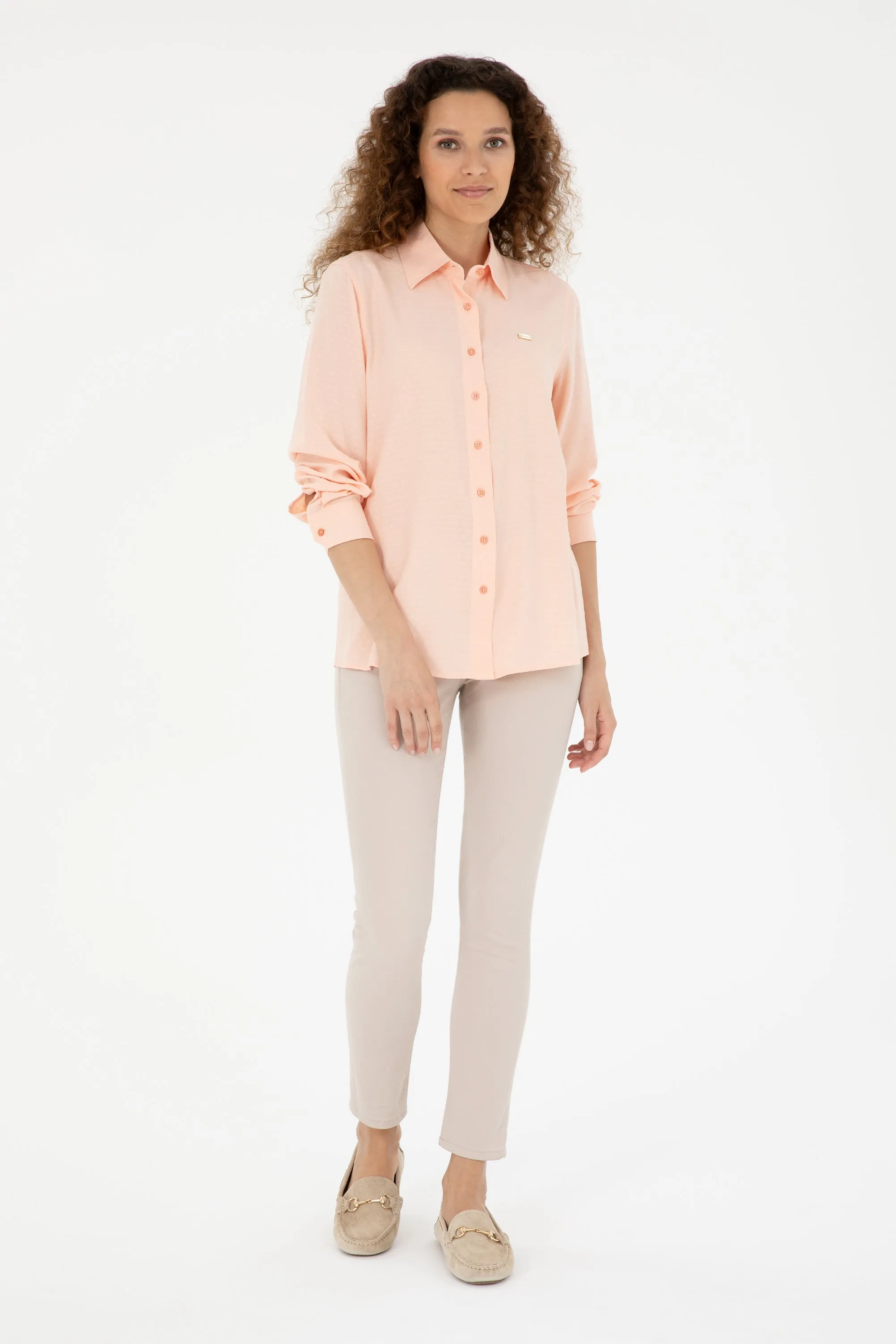 CHEMISE RC-RIGA ORANGE-1838208VR047