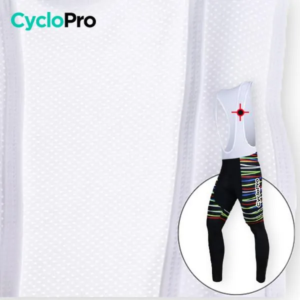 COLLANT CYCLISTE HIVER BLANCHE - HAPPY+ - DESTOCKAGE