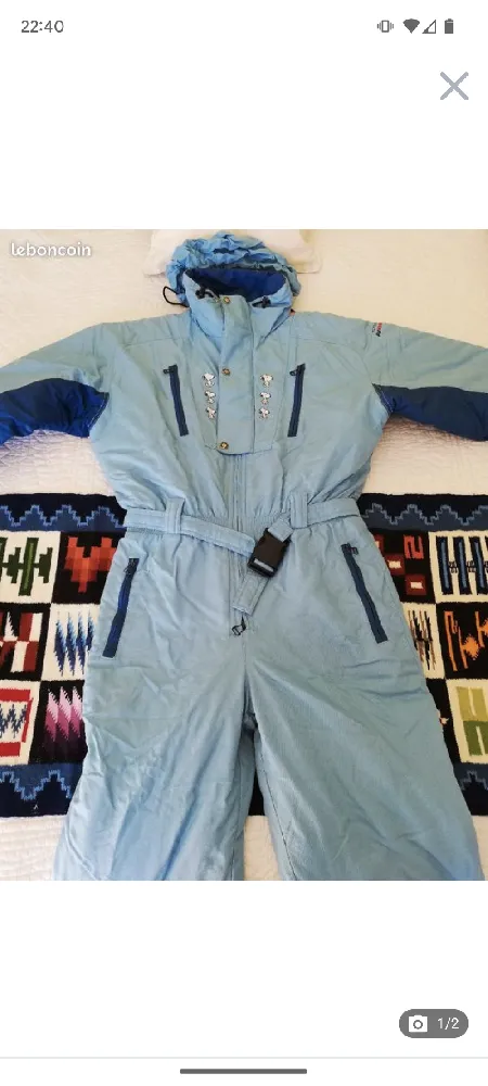 Combinaison de ski taille 36-38 d'occasion Ajouté le : 04/02/2023