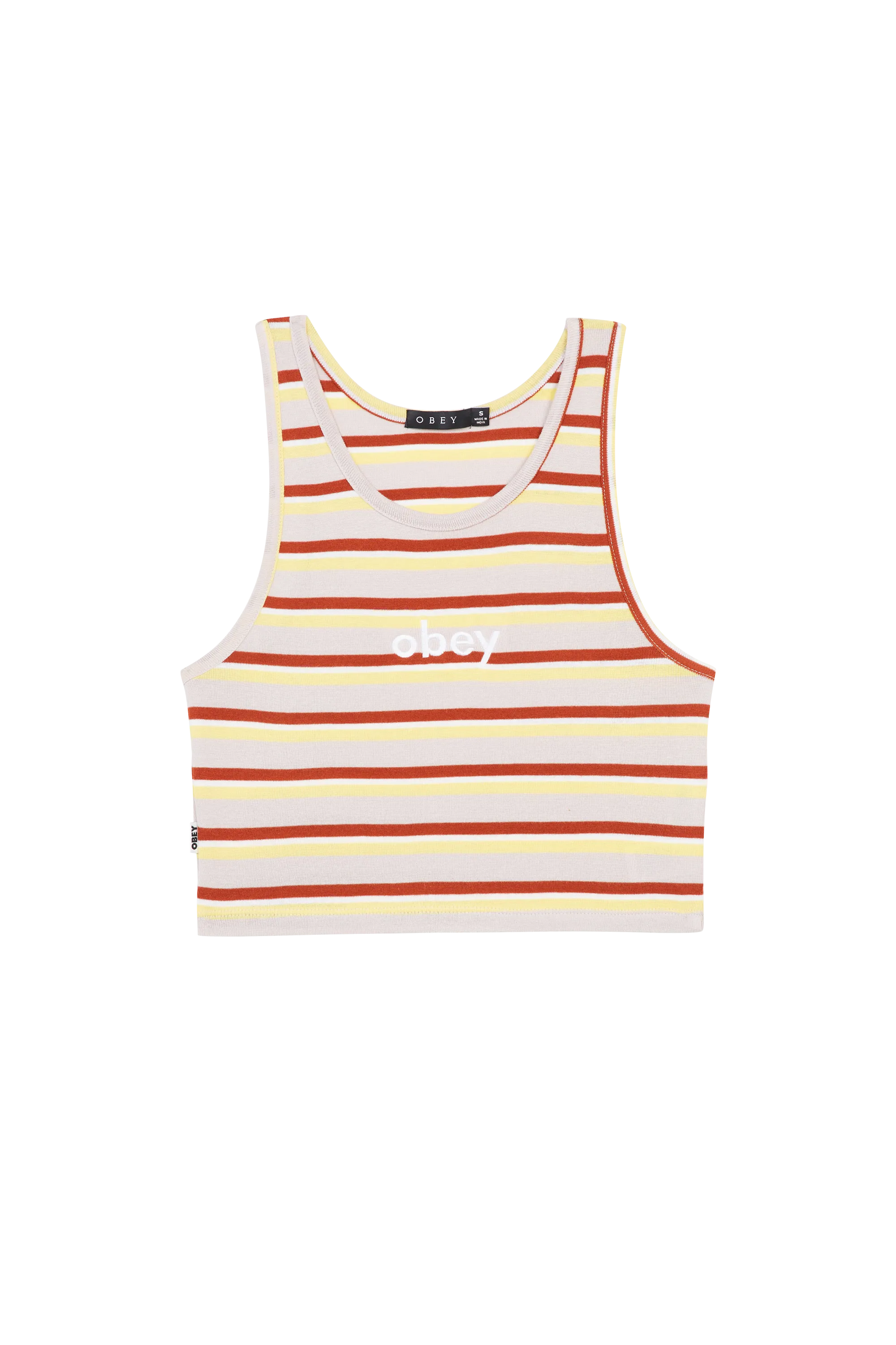 Crop Top Multicolore Obey - Femme | Citadium