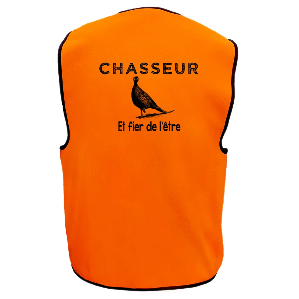 Gilet de chasse Faisan – Chasseur et fier de l’être