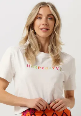 harper & yve t-shirt harper-ss en blanc