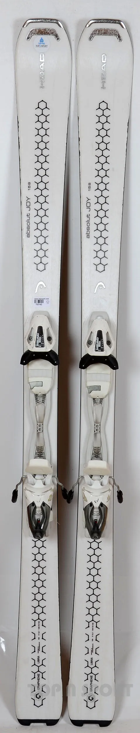 Head ABSOLUT JOY white - skis d'occasion Femme