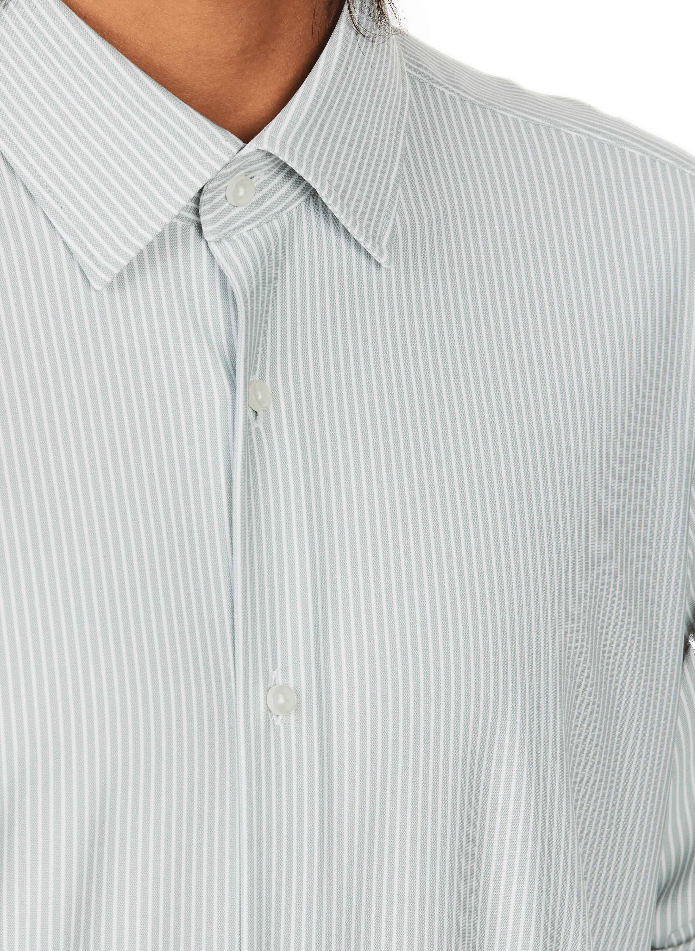 HUGO BOSS  Chemise rayée - Vert