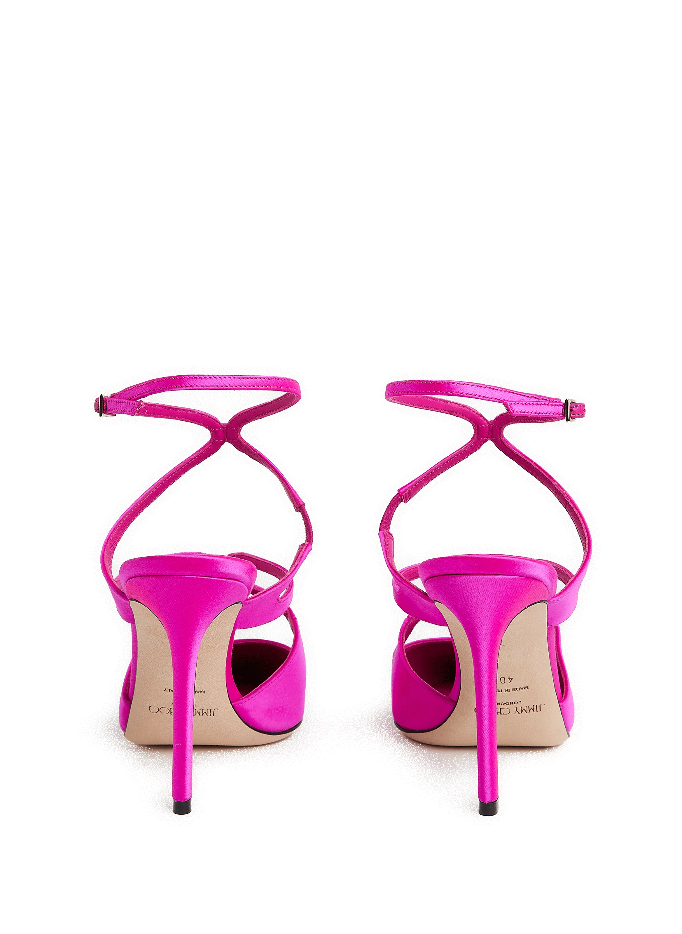 JIMMY CHOO  Sandales Azia à talon - Rose