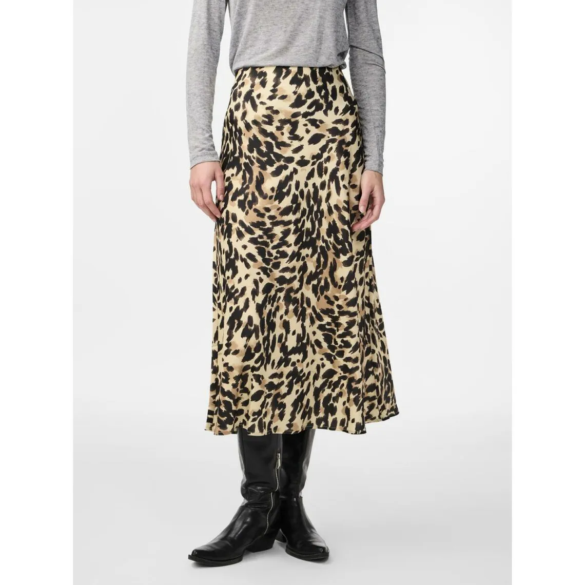 Jupe midi noir Quin | 3 Suisses