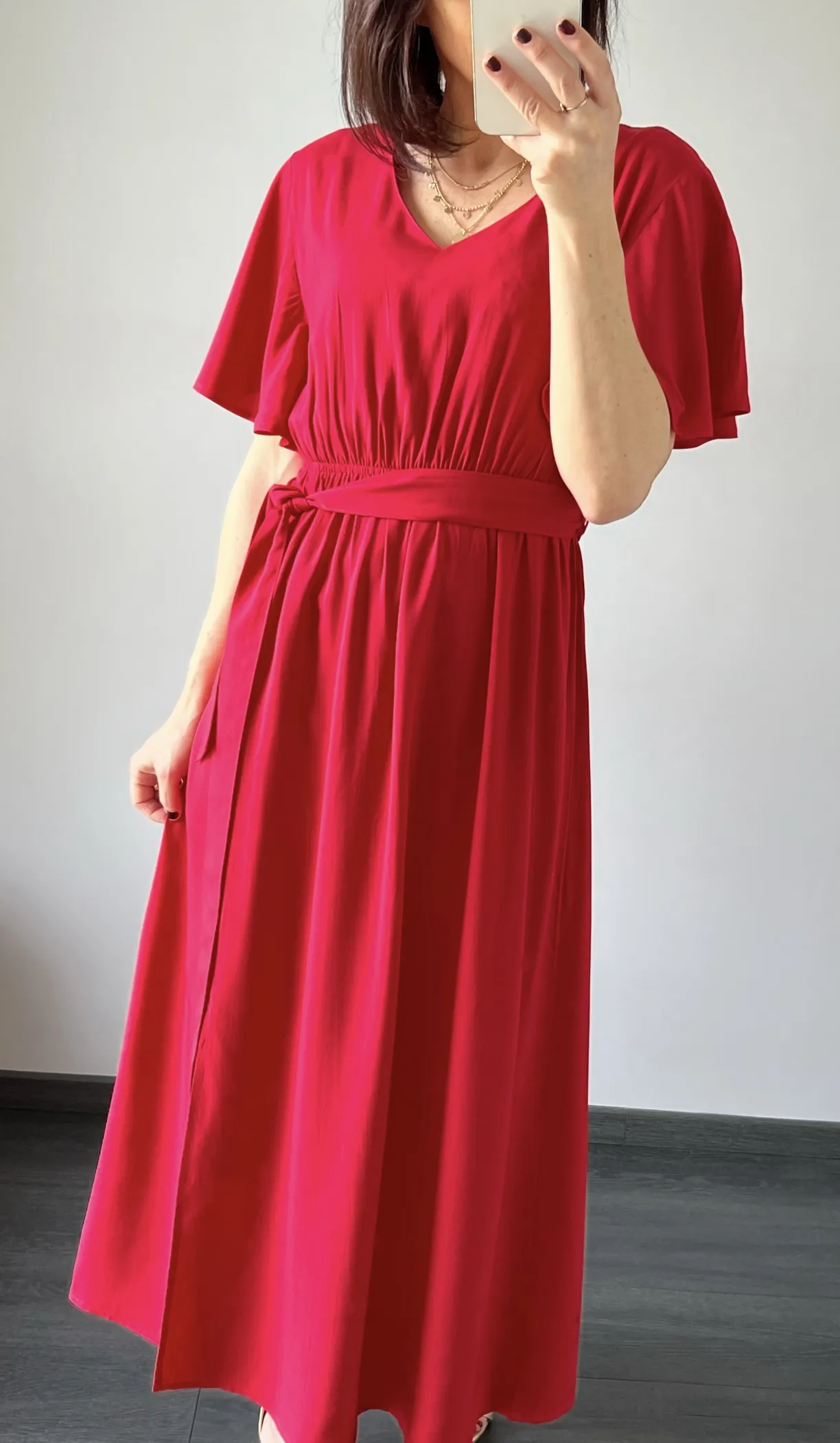 La robe Gaya rouge
