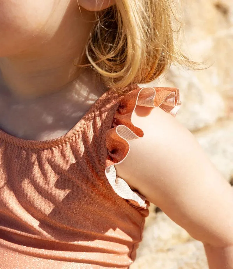 Maillot de bain une pièce rose - Léa
