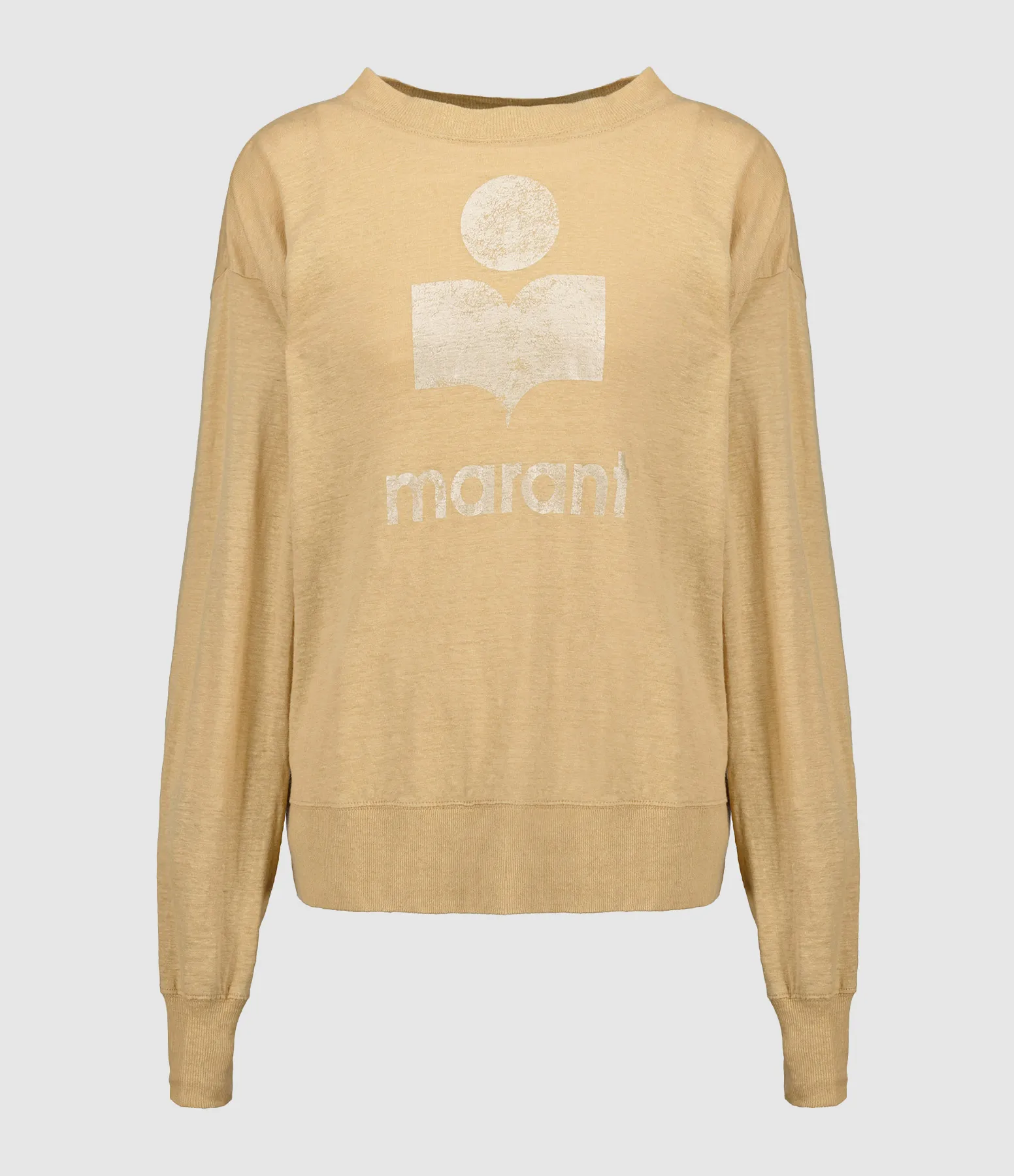 MARANT ÉTOILE Partager  Tee-shirt Klowia Sahara Light Gold  