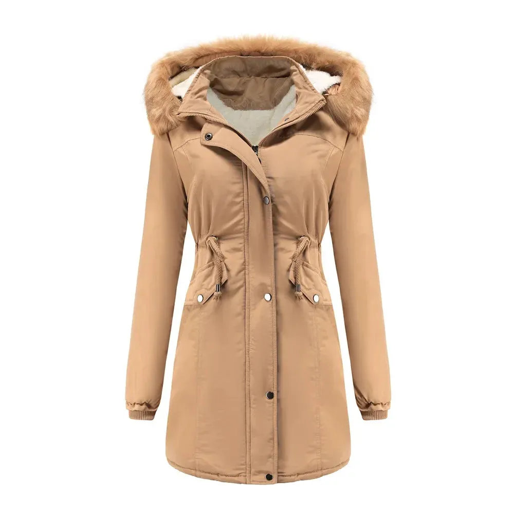 Nordiva - Manteau d'hiver avec capuche amovible