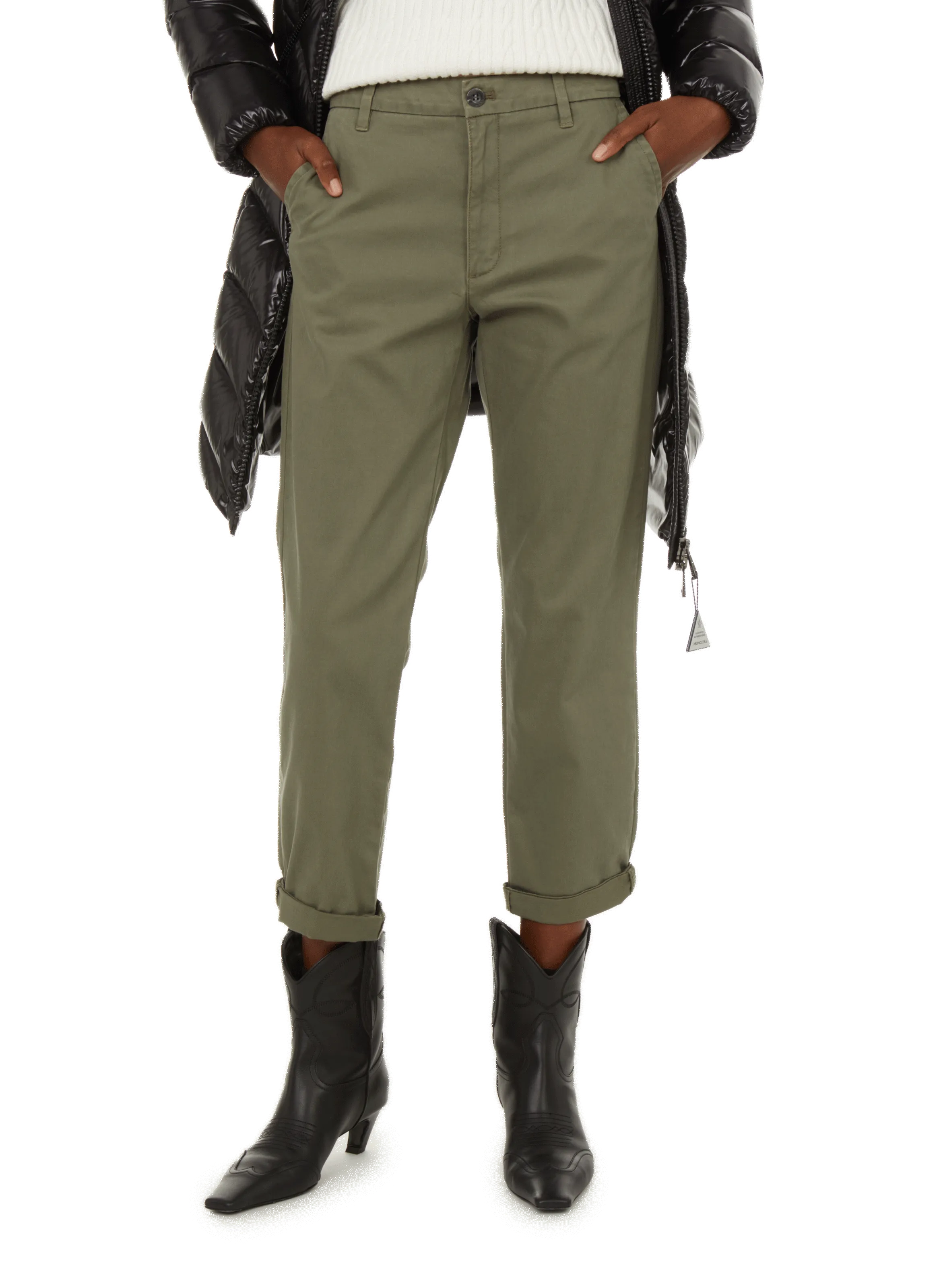 PANTALON EN COTON - DOCKERS pour FEMME | Printemps
