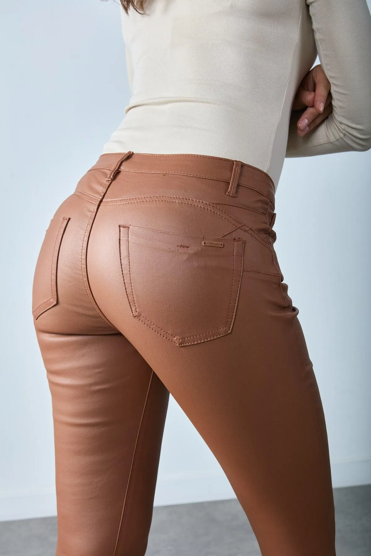 Pantalon enduit push-up - Magika