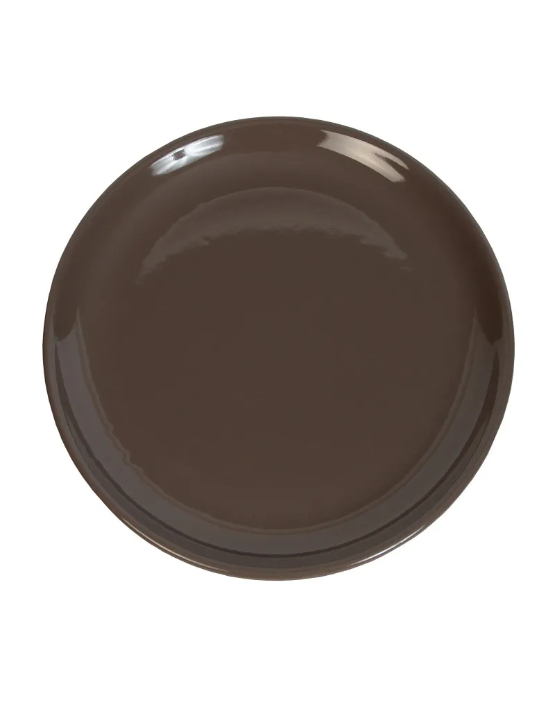 PLAT DE SERVICE PLAT 28 CM EVORA TAUPE