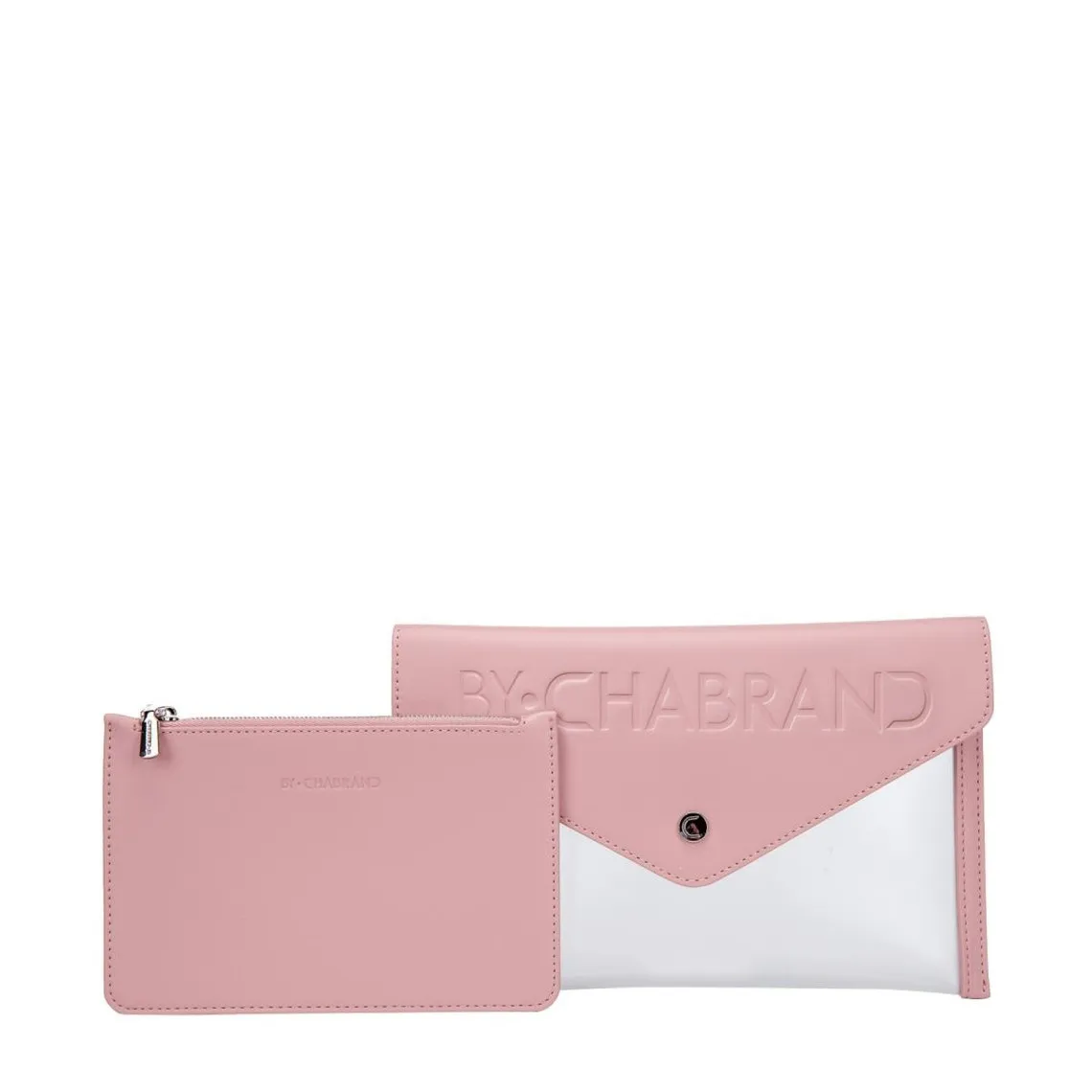 Pochette rose et transparente | 3 Suisses