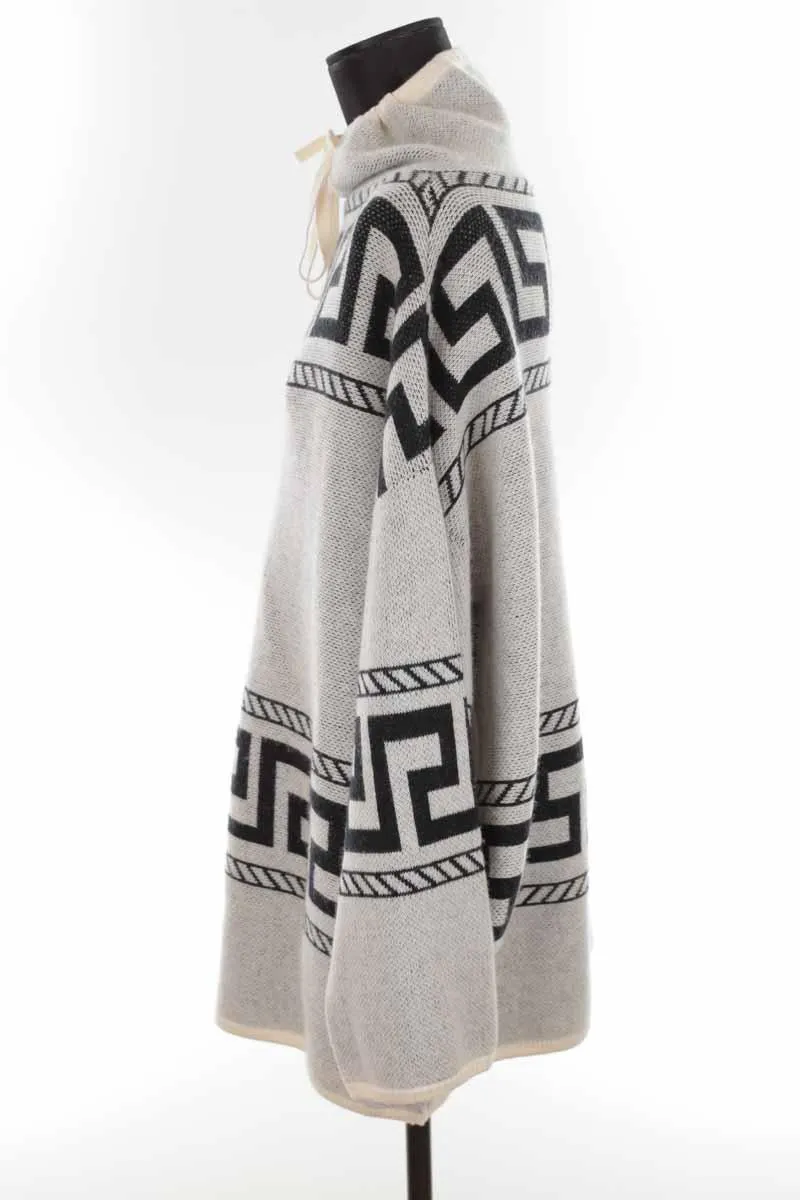 Pull-over en cachemire Kujten gris. Matière principale cachemire. Taille 38.