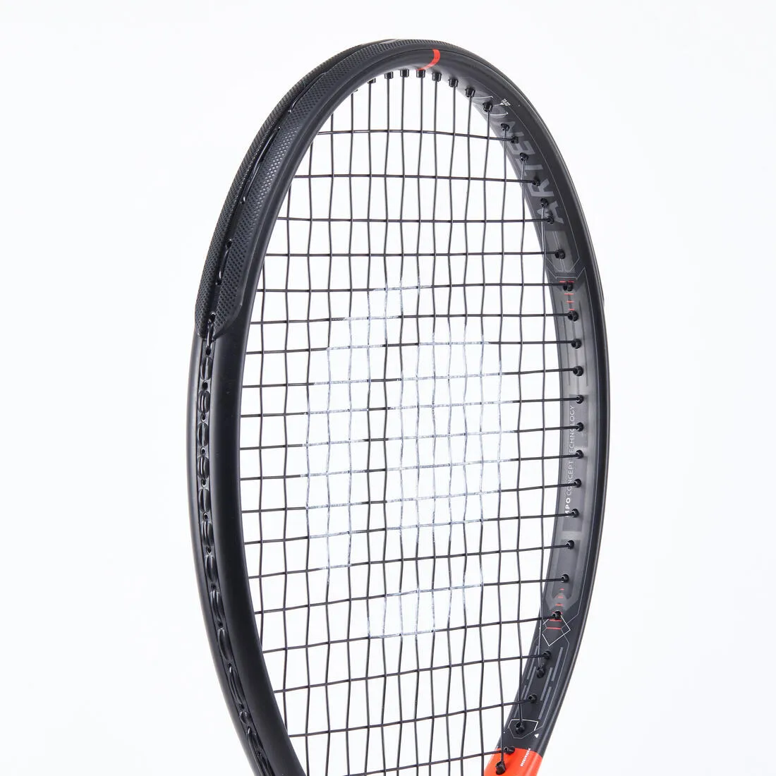 Raquette de tennis adulte - ARTENGO TR990 POWER PRO Rouge Noir 300g
