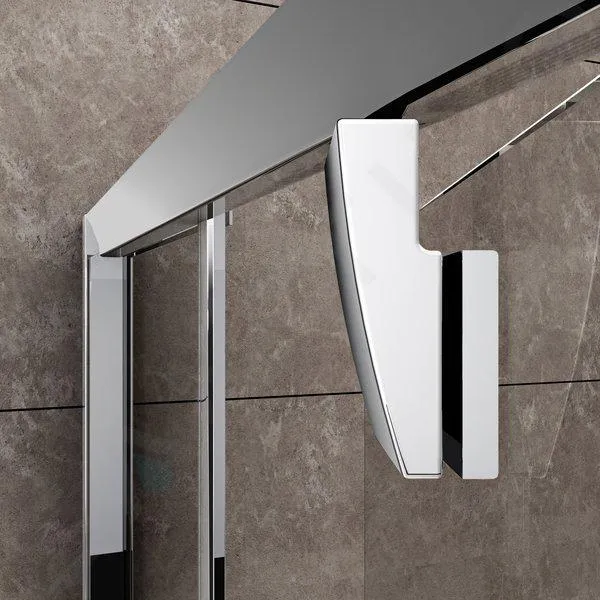 Ravak Pivot - Porte de douche PDOP2-110, 106-111 cm, blanc/chrome/verre clair 03GD0100Z1