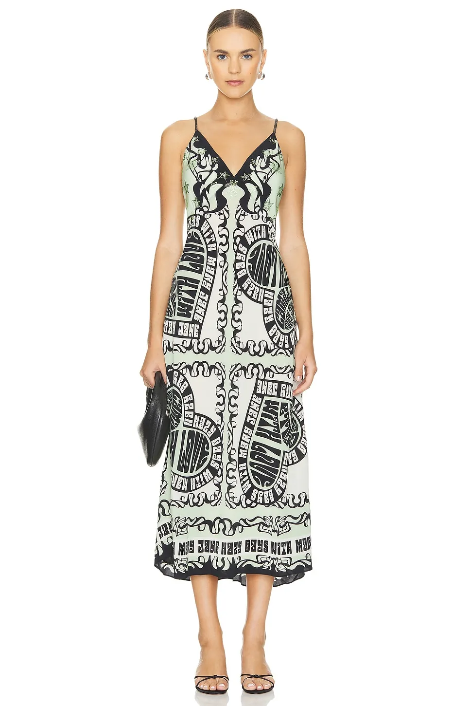 ROBE MI-LONGUE SLIP Camilla