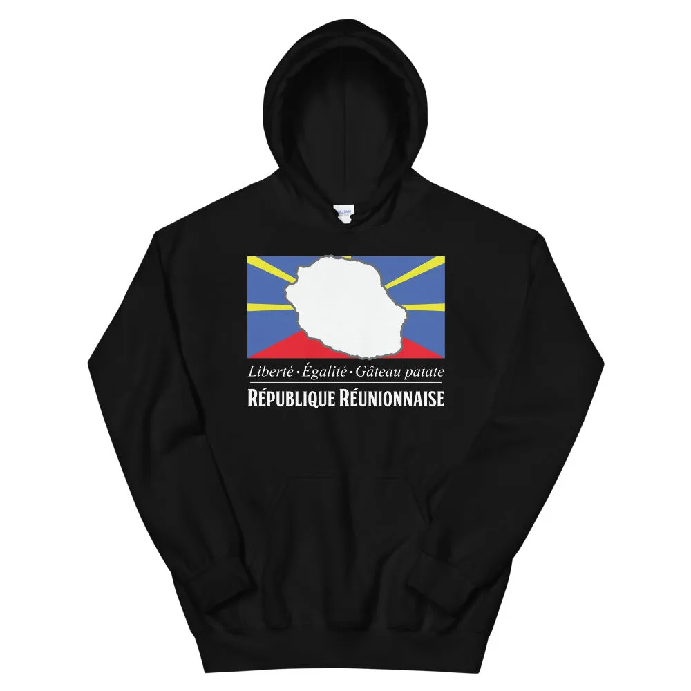 Réunion Rpublique Gateau Patate - Sweatshirth à capuche