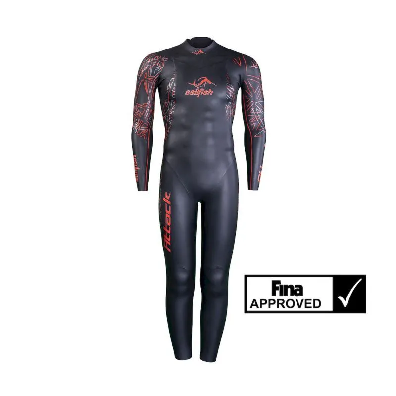 Sailfish Wetsuit Mens Attack 7 - Combinaison néoprène homme | Hardloop