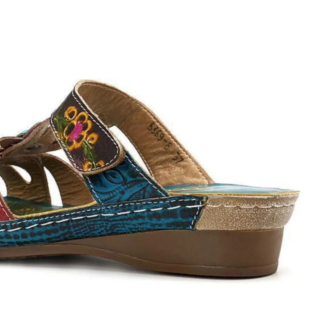 Shivani | Femme Sandales  La Mode | Bleu