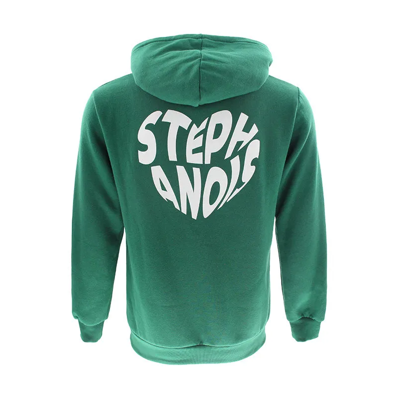 Sweat capuche Cur Stéphanois vert