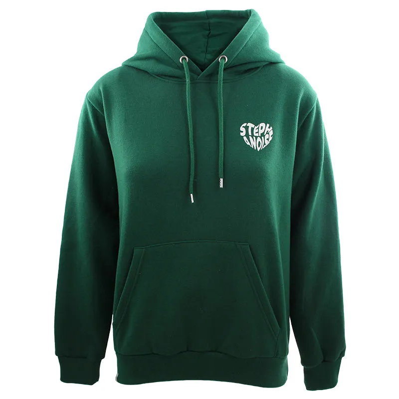 Sweat capuche cur Stéphanoise vert