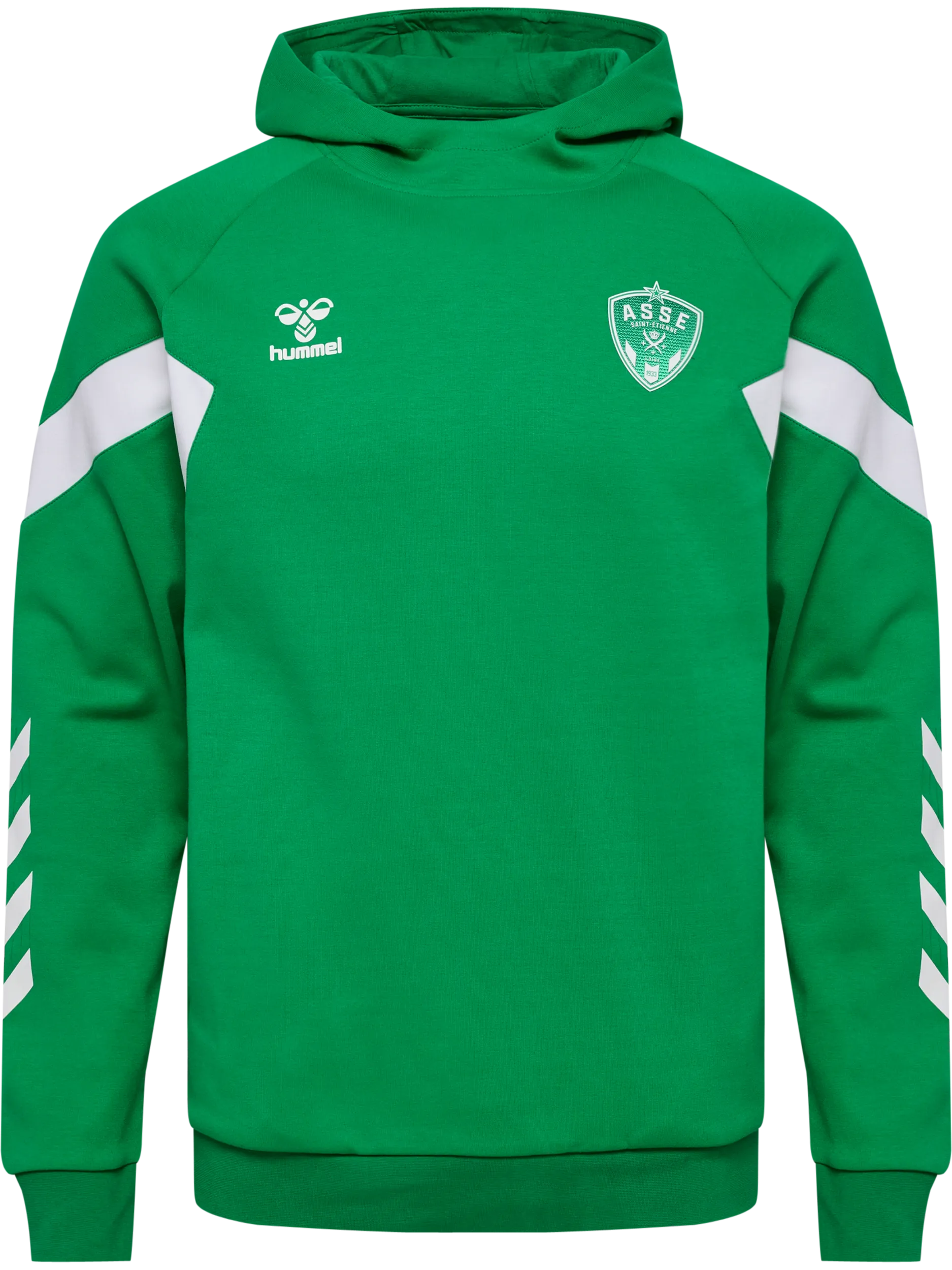 Sweat capuche présentation vert 2024-2025