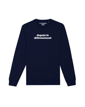 Sweat depuis le début brodé