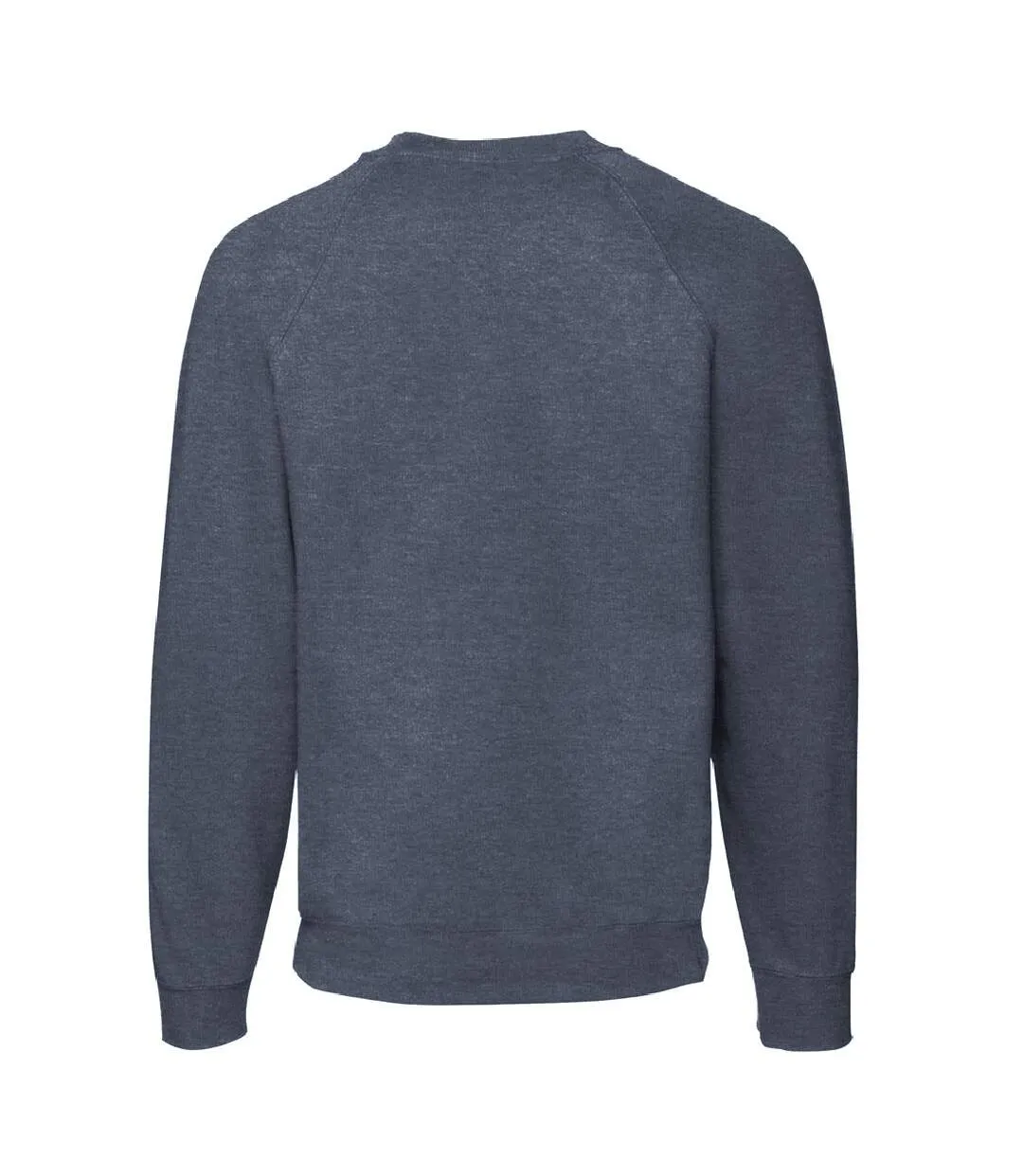Sweat homme bleu marine chiné Fruit of the Loom