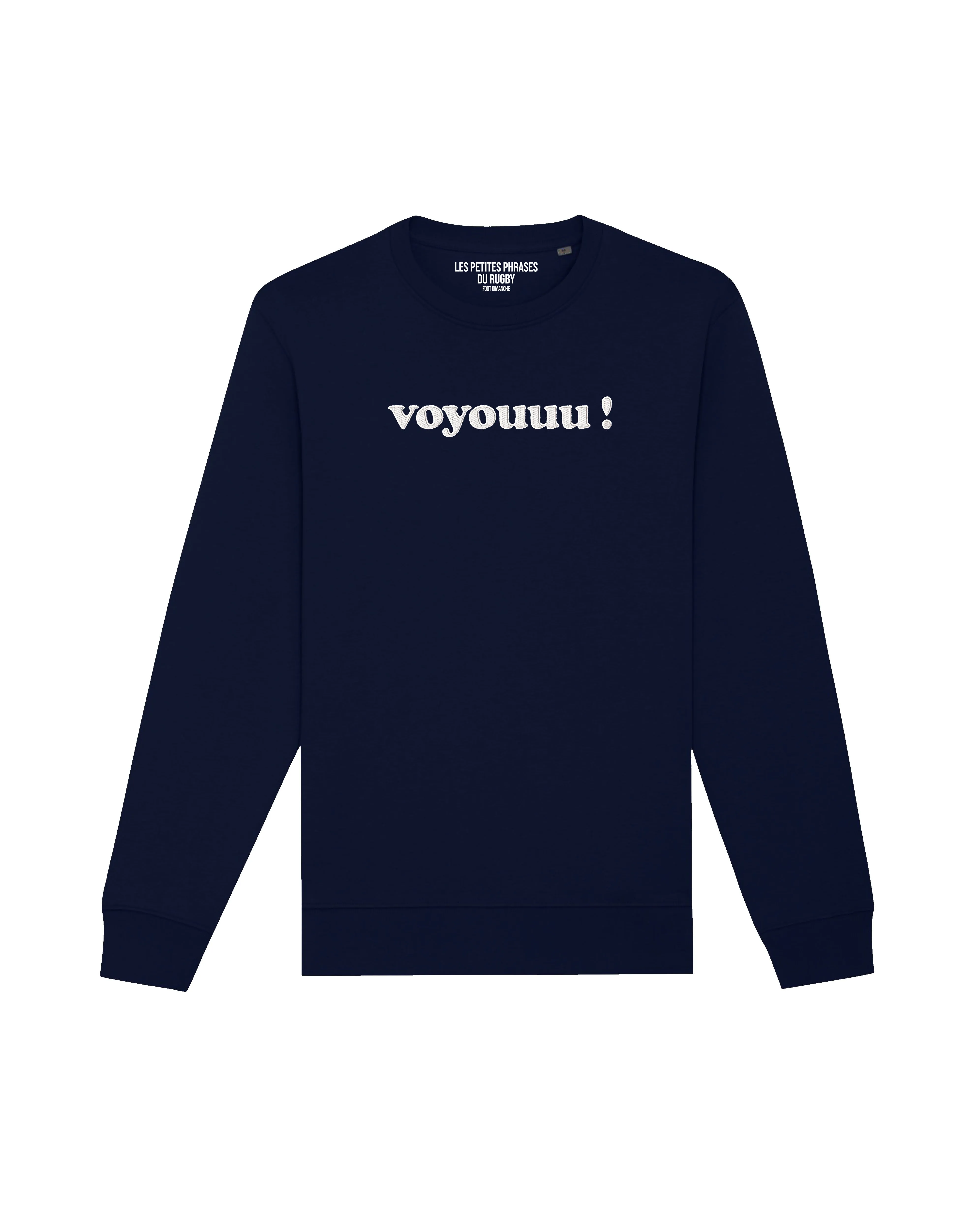 Sweat voyou ! brodé