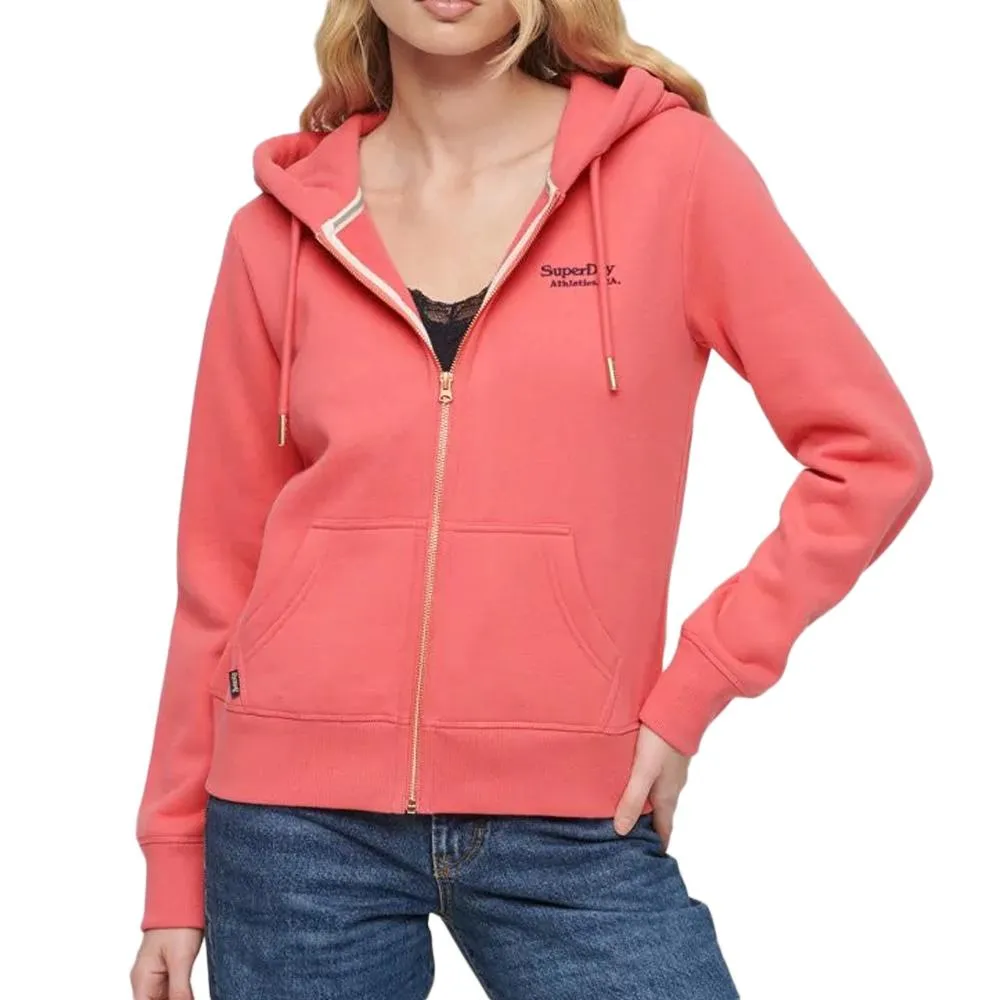 Sweat Zippé Rose Femme Superdry W2012047A