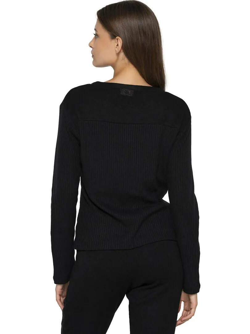 Sweatshirt Connected - Noir