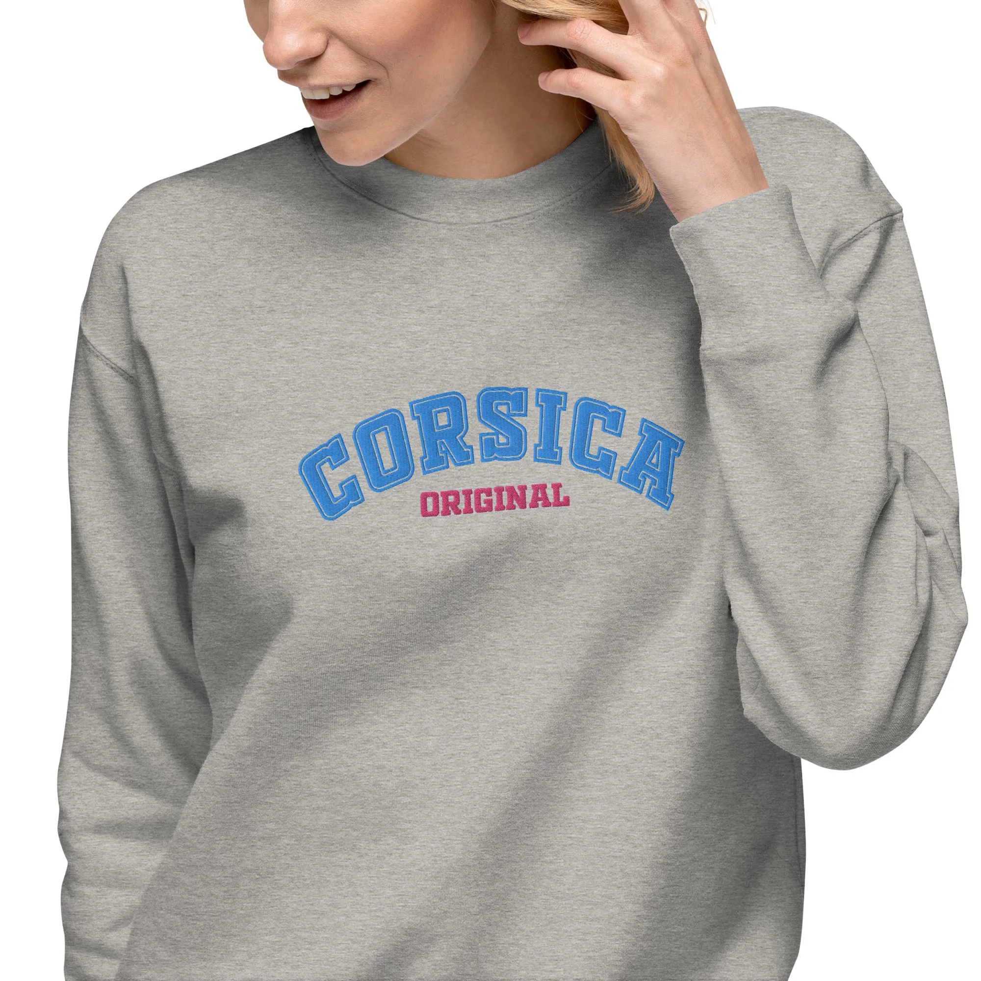 Sweatshirt premium Brodé Corsica Original