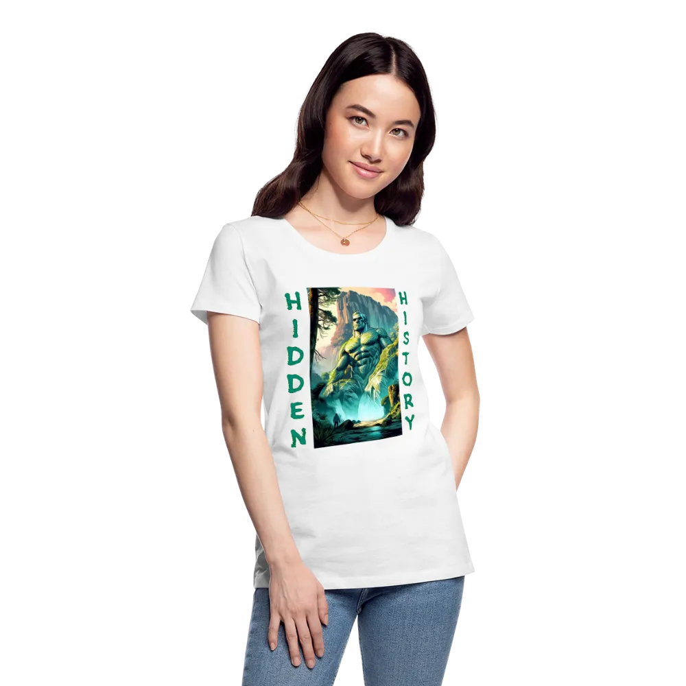 T-shirt bio Premium Femme Hidden history