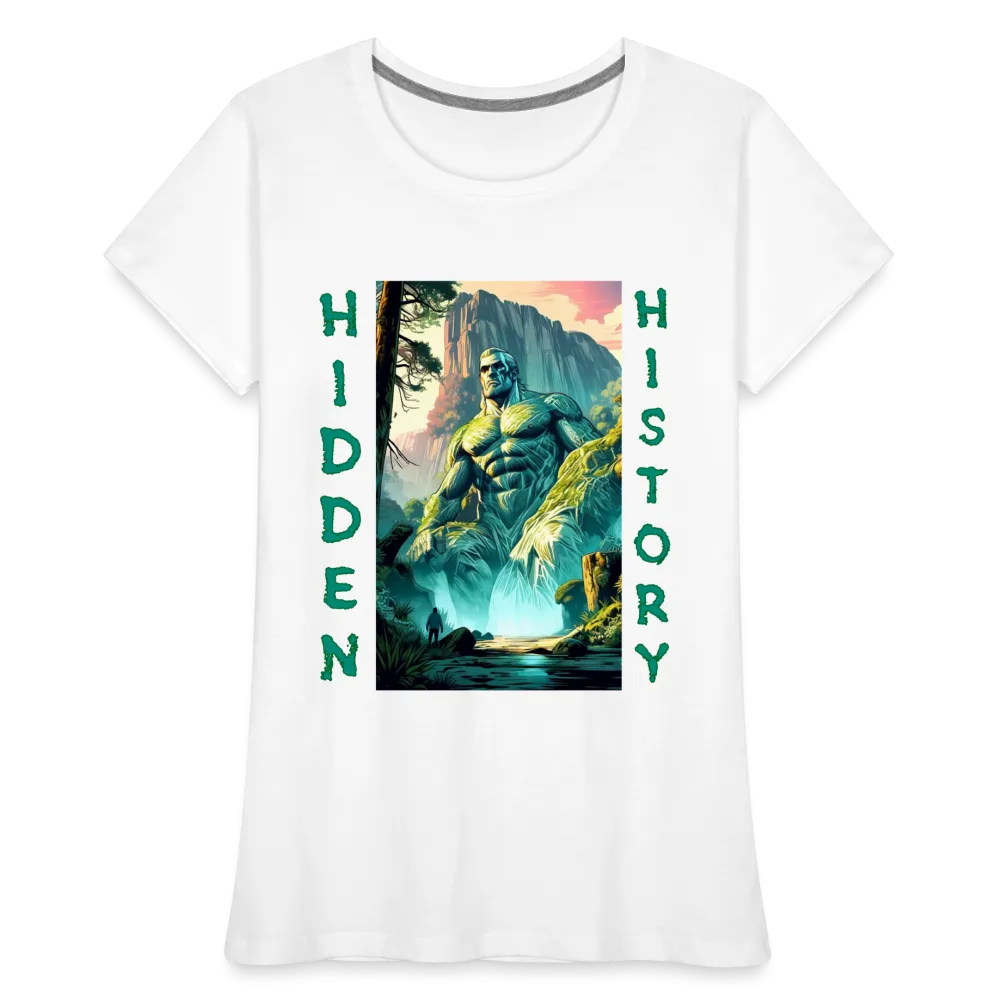 T-shirt bio Premium Femme Hidden history