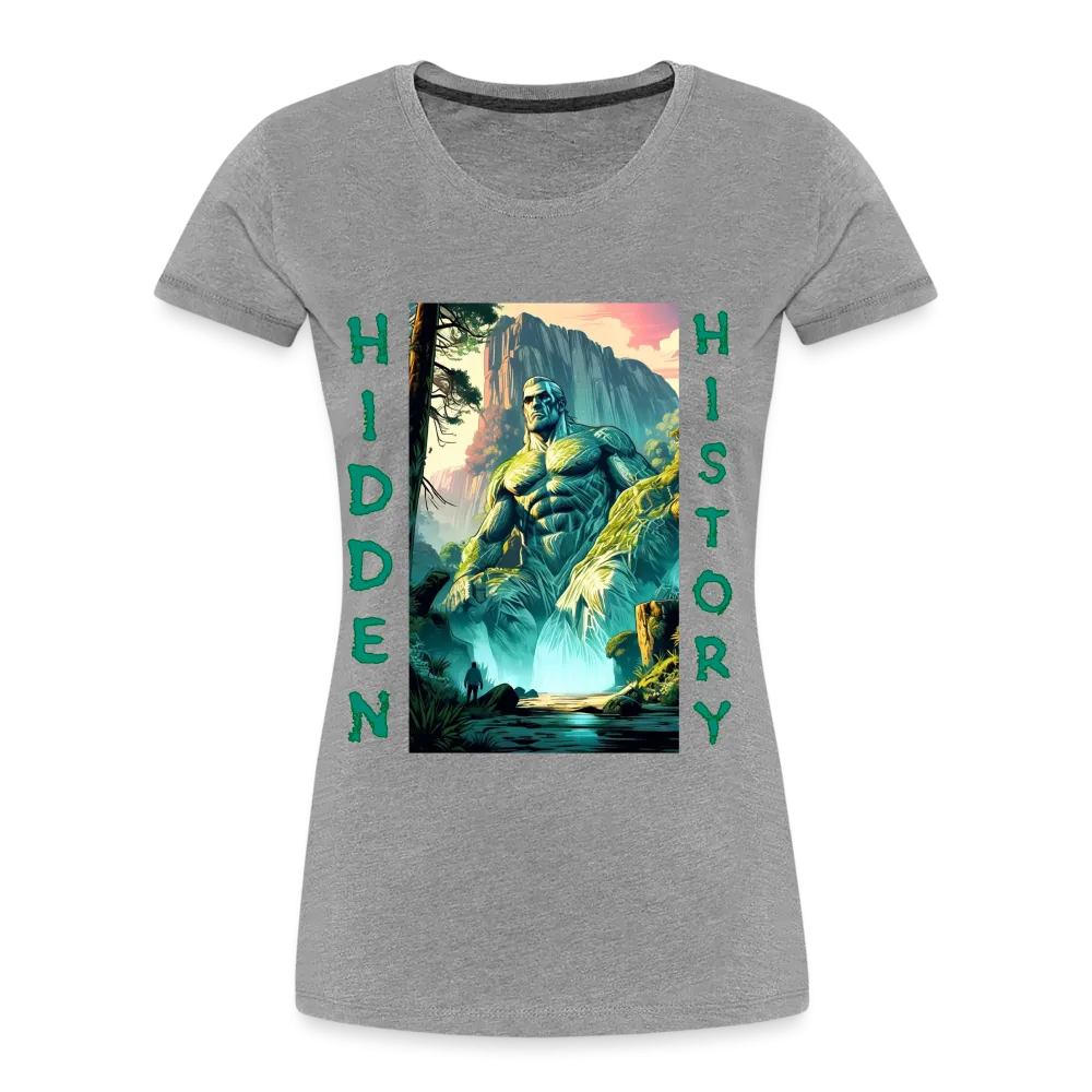 T-shirt bio Premium Femme Hidden history