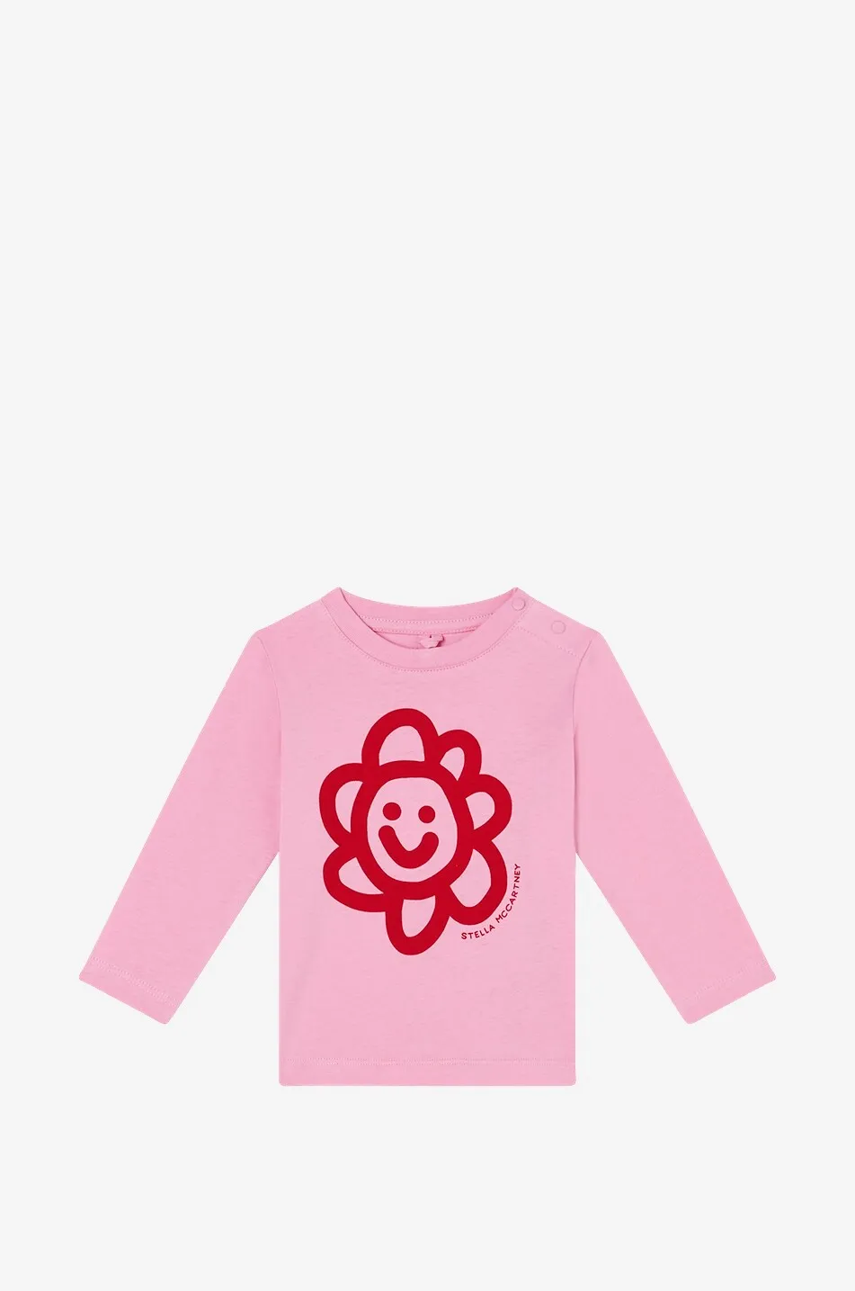 T-shirt bébé à manches longues Smiley Flower